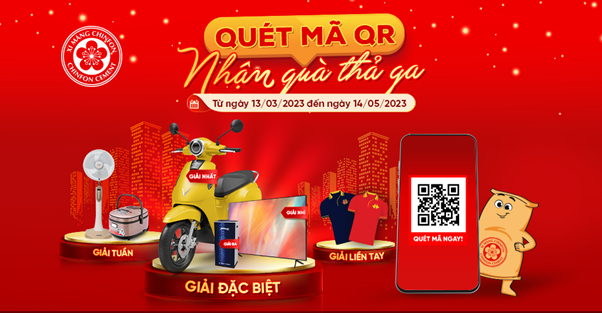 Picture for news item CHƯƠNG TRÌNH QUÉT MÃ QR - NHẬN QUÀ THẢ GA